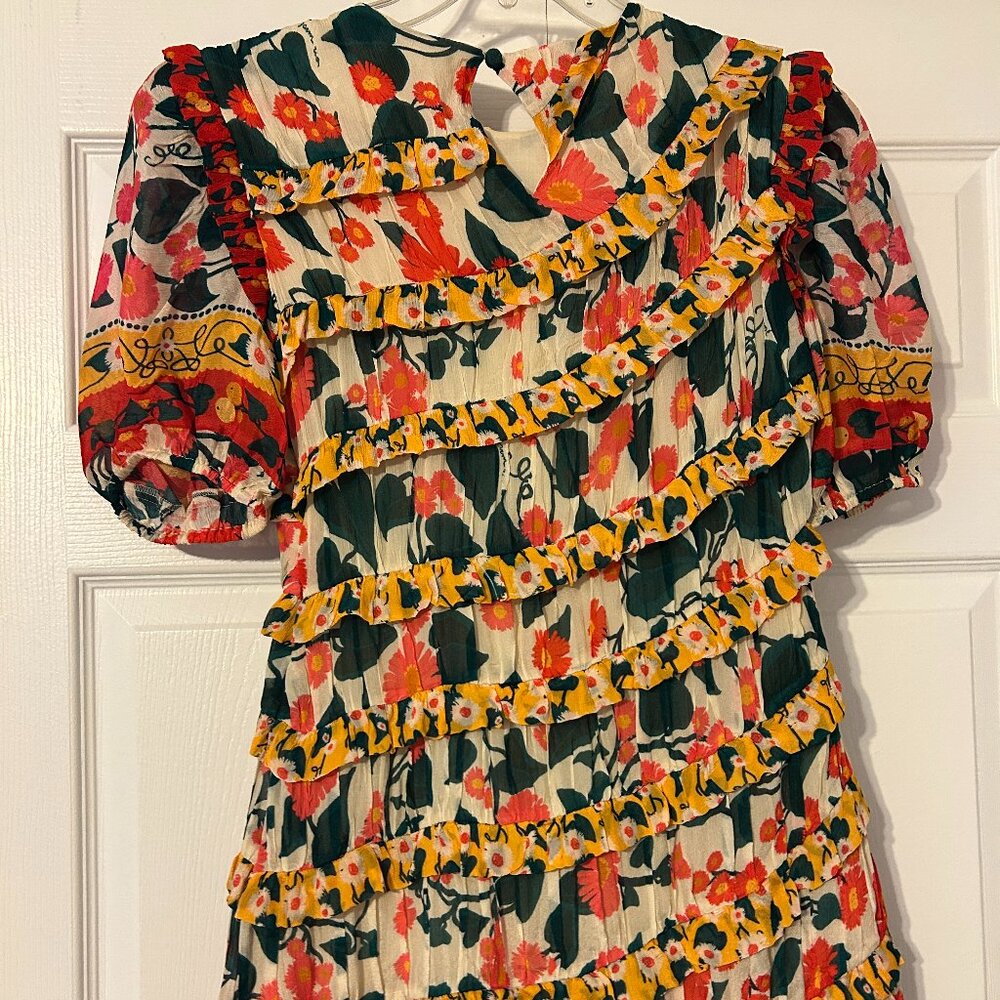 FARM Rio Multi-Color Floral Mini Dress - Picture 8 of 9